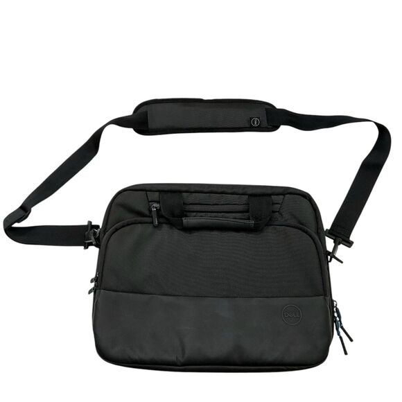 Dell Pro Briefcase Laptop Bag 14 Black Multipocket Lightweight Carrying Case - Picture 2 of 14